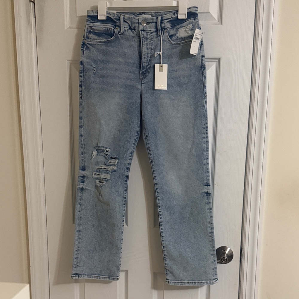 Good American Indigo Blue Jeans